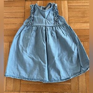 1+in the family dress Denim Ruffled Casual Dress